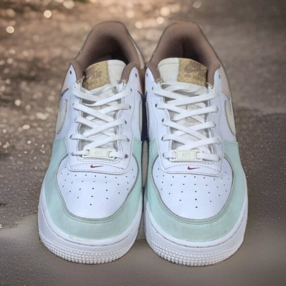 Nike Air Force 1 Low LV8 Ice Cream GS Sneakers Shoes Size 7Y / Women’s  8.5 - Picture 3 of 8